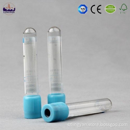 blue cap vacum sodium citrate tube 1.8 ml size